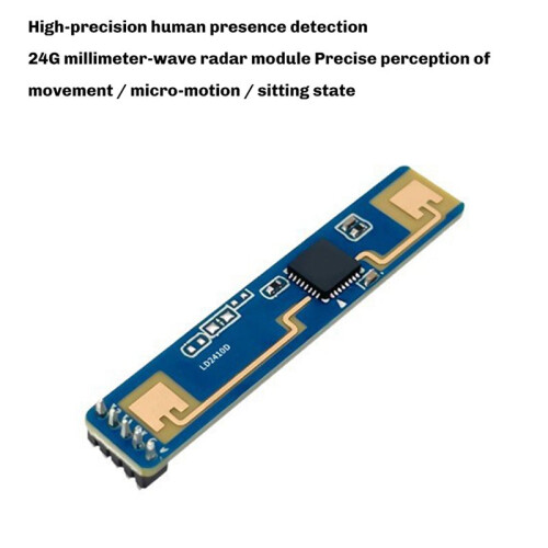 2X HLK-LD2410D 24GHz Human Presence Status Sensor Human Micromotion Movement  Module 5V