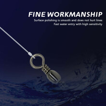 (7) Barrel Swivel Snap for Freshwater Fishing