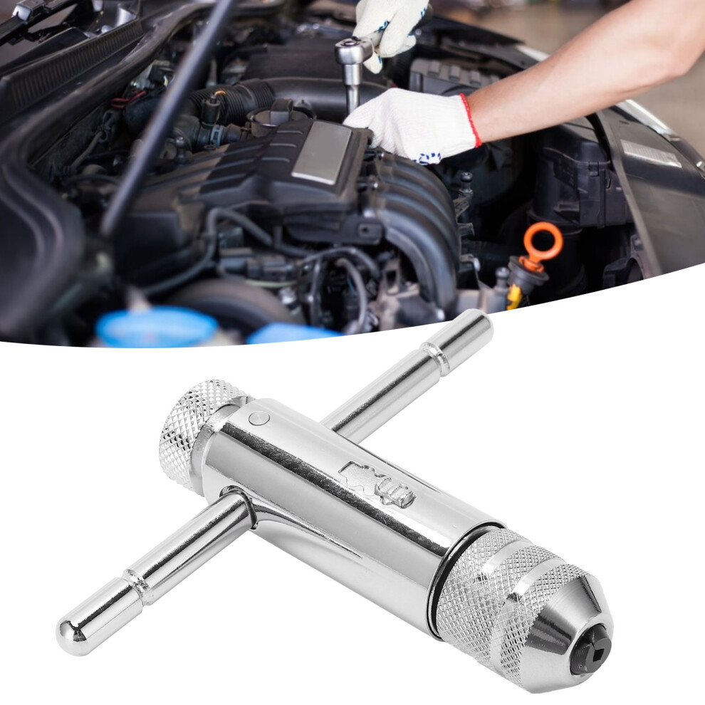 T-Handle Ratchet Wrench, Bearing Steel, M3-M8 Metric Tap Extractor 4961390918497