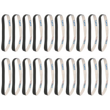 20Stück Schleifband Abreibpapierrollen für Metallpolitur 320#