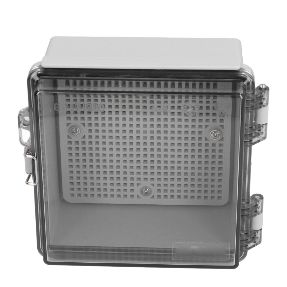 Waterproof Junction Box Transparent Hinged Cover Ip67 Abs Plastic Electrical 8431390918996