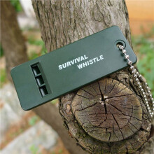 5X 3 Frequency Whistle Outdoor Survival Whistle Keychain Rugby Referee Camping Emergency Survival Whistle Outdoor Tools