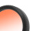37mm Gradient Orange Lens Filter Waterproof Coating for Camera 3