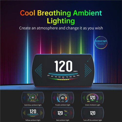 Display OBD2, - Display per Auto, - Display, OBD2+GPS Tachimetro Digitale Adatto A Tutte Le Auto 1