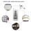 433MHz Wireless Remote Control Learning Code EV1527 Module with Antenna 3 Button Control 1000M Long Range Opener 3