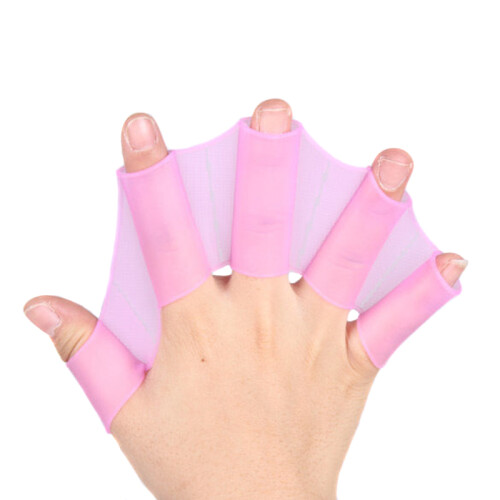 (S) Swim Training Webbed Gloves for All Ages