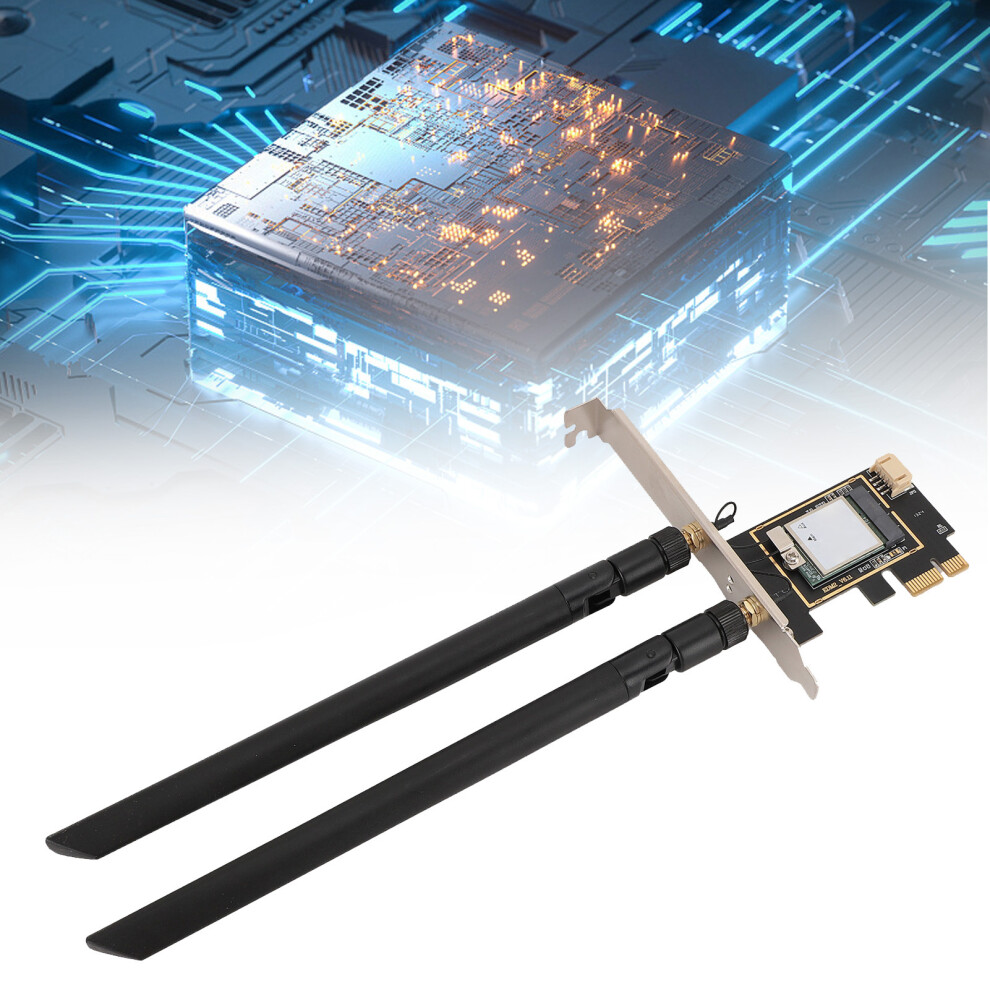 Mt7925 5400Mbps Tri-Band Pcie Wifi 6E Network Card With Bluetooth 5.3 5071390921874