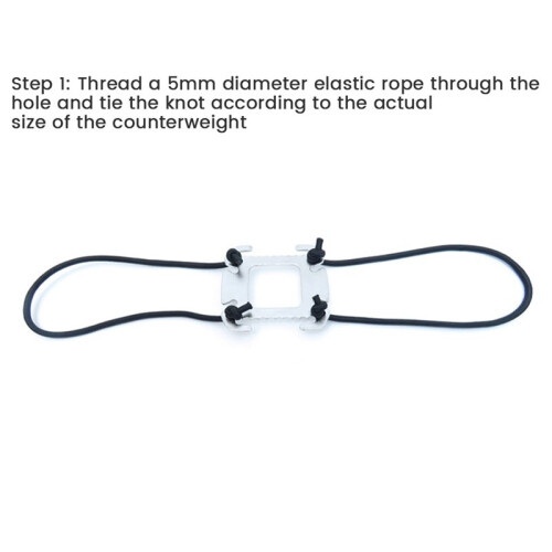 4X Buckle Metal Button Quick-Install Quick-Release Adjusting Rope Diving Counterweight Buckle 2