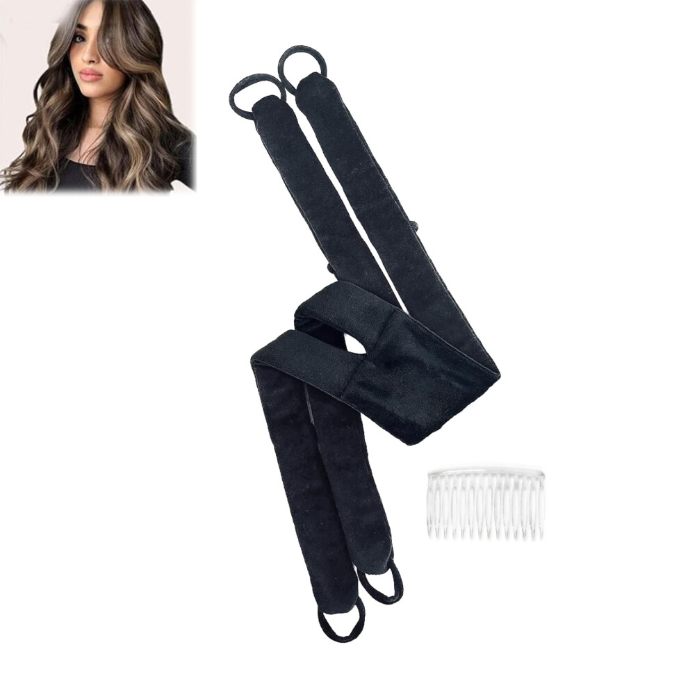 Roc-Electron (Black) No Heat Hair Rollers For Waves & Curls