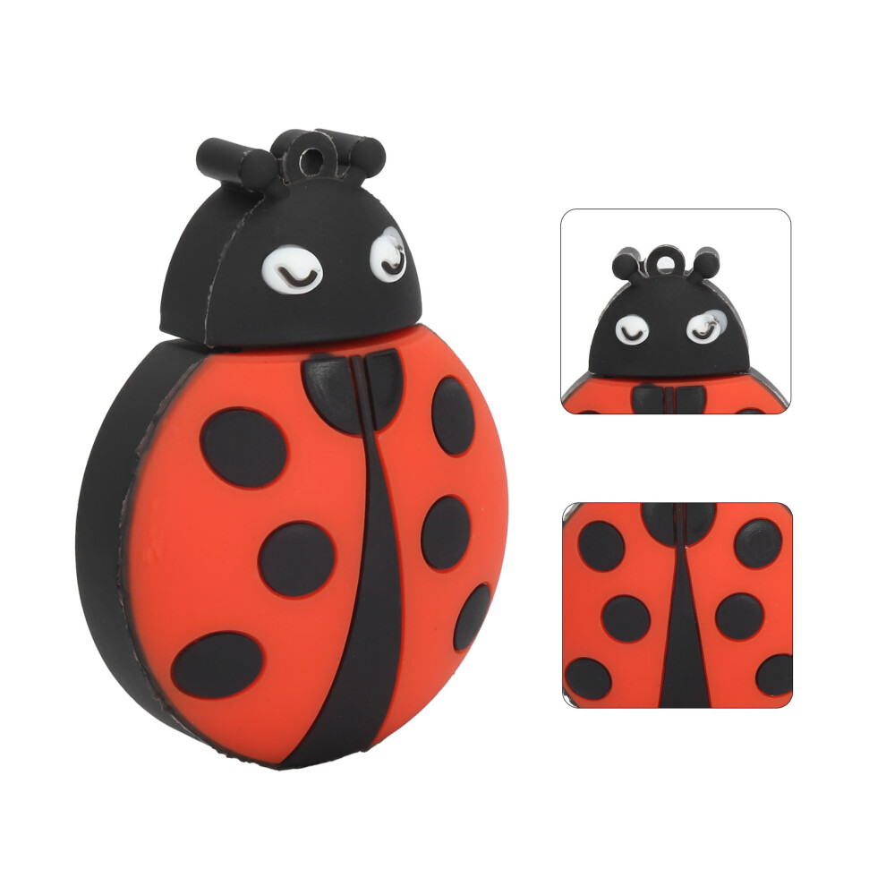 Cute Ladybug 64Gb Usb Flash Drive For Data Storage & Sharing 7641390922652