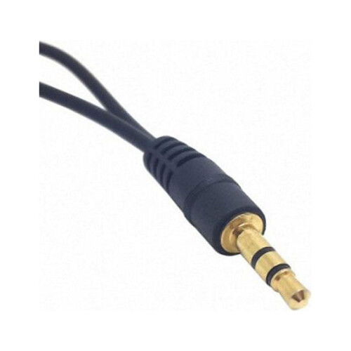 Καλώδιο διαχωριστή Y ακουστικών CY3.5mm στερεοφωνικού αρσενικού σε διπλό θηλυκό 3.5mm 2
