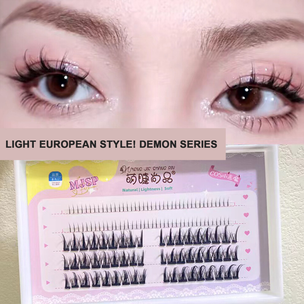 Roc-Electron Light (Rx-7) Fluffy Volume Lashes - Natural Look, Salon Use