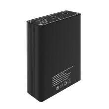 Portable DIY Spot Welder 9 Gears 650A Rechargeable Aluminum Alloy Black