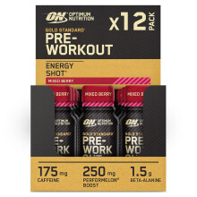 Optimum Nutrition Gold Standard Pre-Workout Energy Shot, Ready to Drink Food Sup