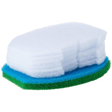 Blagdon Inpond 5 In 1 3000 Maintenance Kit, Replacement Filter Foam And Polymer Wool Filter Pad To Fit The Inpond 5 In 1 3000 Filter, White, green, b