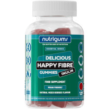 Happy Fibre (Inulin) Chicory Root Prebiotic Gummy | 3.8g Fibre |
