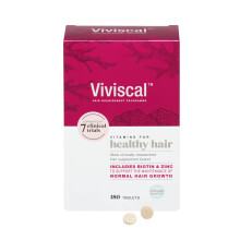 Viviscal Biotin Hair Supplement For Women, Pack of 180 Biotin & Zinc Tablets, Natural Ingredients with Rich Marine Protein Complex AminoMar C, Contri