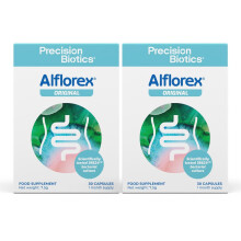 Alflorex Original - Daily Gut Health Probiotics - Contains Bifidobacterium Longum Bacterial Culture Strain 35624 - No Refrigeration Required - 60 Cap