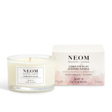NEOM- Complete Bliss Scented Candle, Travel Size | Blush Rose, Lime & Black Pepp