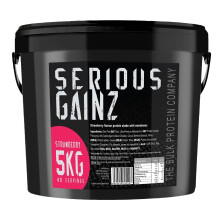 The Bulk Protein Company, SERIOUS GAINZ - Whey Protein Powder - Weight Gain, Mas