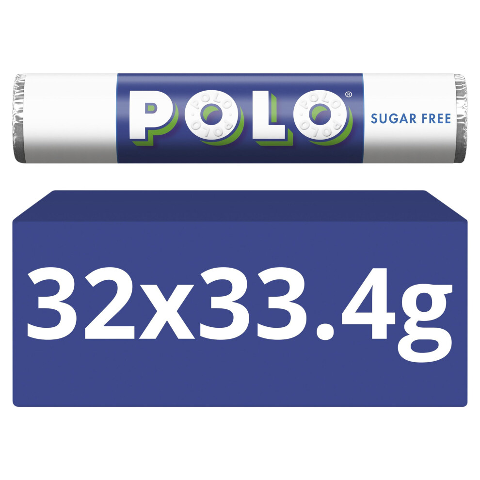 Nestle Polo Sugar Free Mints Tubes 32 X 33.4 G