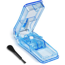 Opret Pill Cutter, Pill Splitter with Blade for Small Pills Large Pills Cut in Half Quarter for Tablet Vitamin Medicine