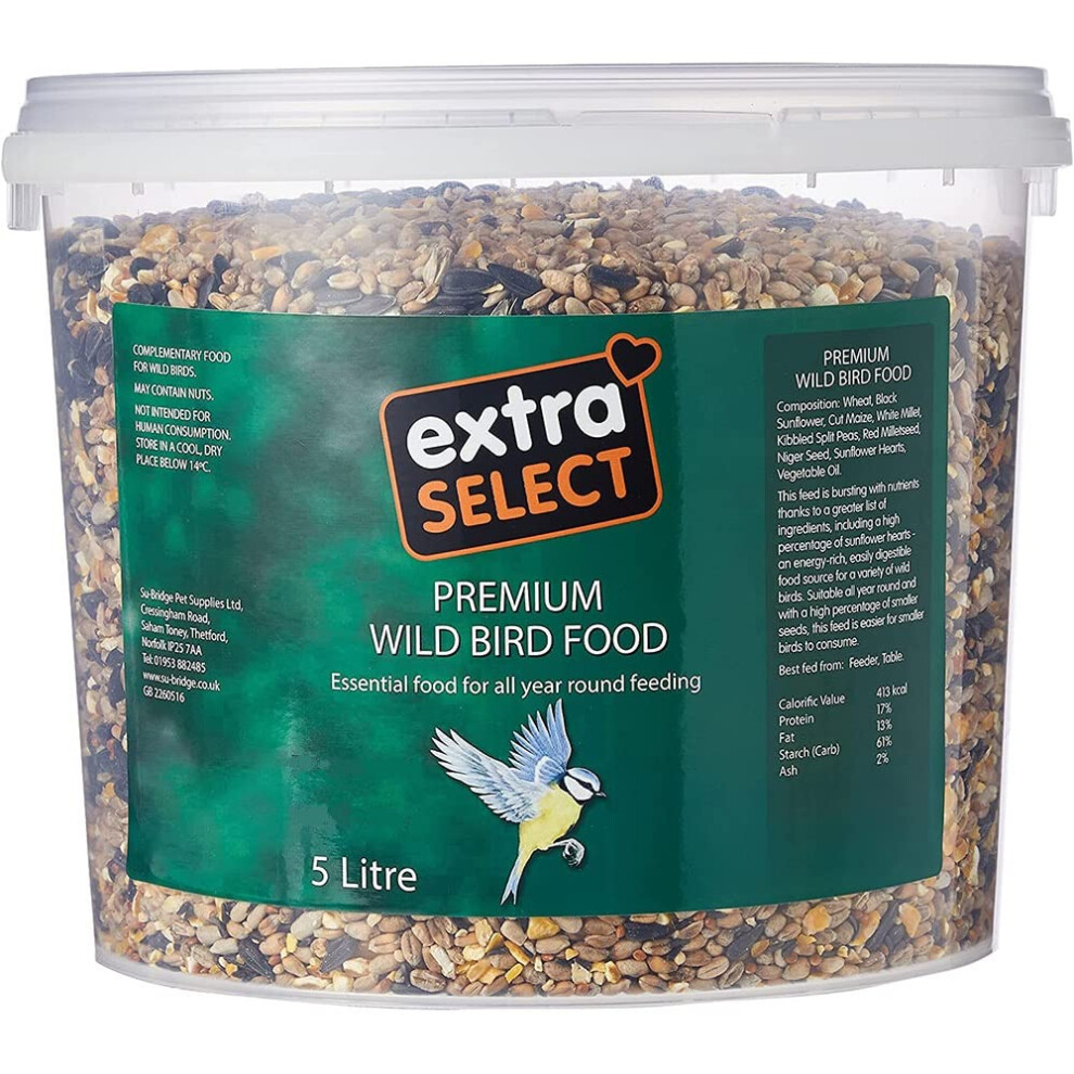Photos - Bird Food Extra Select Premium Wild , 5 Litre