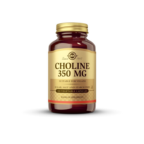 Solgar Solgar Choline 350mg - Healthy Liver Function - Supports Fat