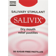 Salivix dry mouth pastilles 50 pack