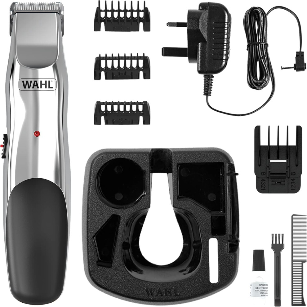Wahl Groomsman Rechargeable Beard Trimmer, Gifts For Him, Beard Trimmers For Men, Stubble Trimmer, Male Grooming Set, Cordless Beard Trimmer, Beard C