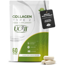 UC-II Collagen Type 2-40mg - 60 Capsules | Joint Support Supplement - Manufactured in the UK | UCII Patented Ingredient - 2 Month Supply