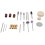 Mini Electric Drill MRT22DC 3-Speed 2000mAh Grip Tool Gray 5