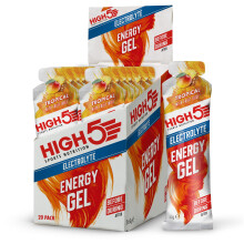 HIGH5 Energy Gels with Electrolytes | Quick Release Sports Gels for Peak