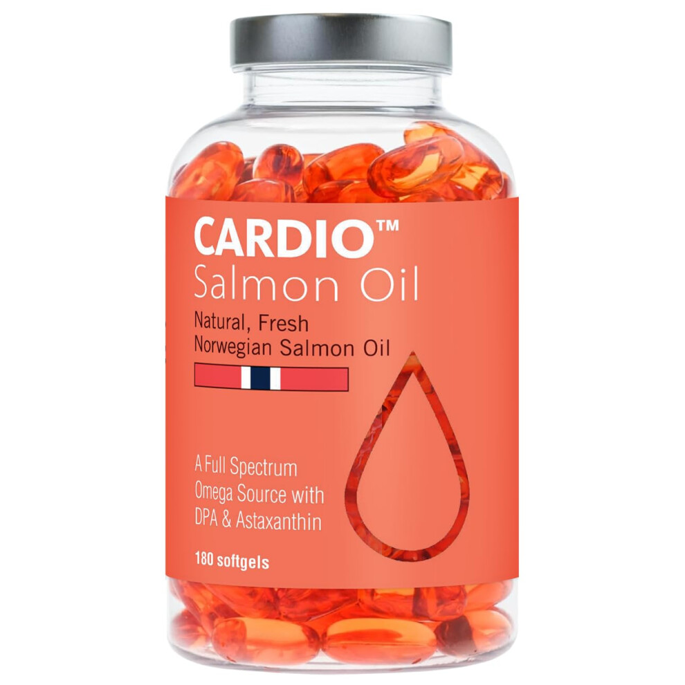 Hofseth Biocare Salmon Cardio Omega 3 Fish Oil | 1000Mg Norwegian Oil With Epa