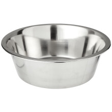 Pet Platter Stainless Steel Pet Bowl, 25 cm/ 10-Inch