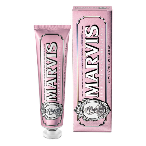 Marvis Marvis Sensitive Gums Gentle Mint Toothpaste 75 ml Sensational Flavoured Toothpaste Helps