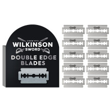 WILKINSON SWORD Double Edge Blade Refills for Men, Pack of 10 Razor Refills, wit