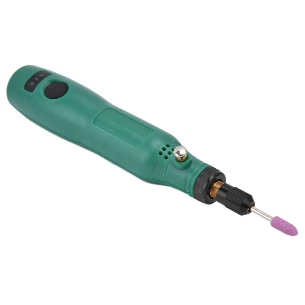Mini Electric Drill Dc5v 3-Speed Adjustable Grinder Kit For Engraving Polishing 3471391488758
