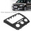 2Din Central Control CD Radio Fascia Dash Panel for Yeti 2014 Replacement 6