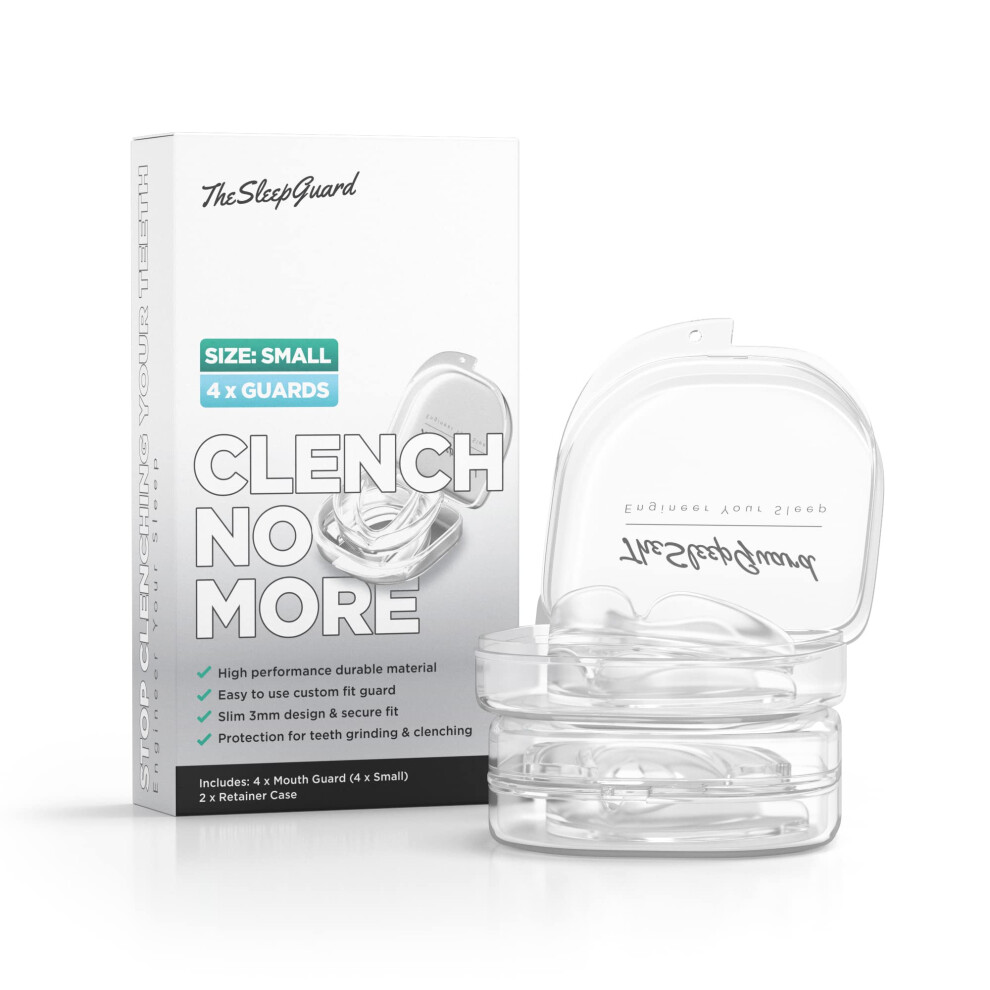 Thesleepguard Mouth Guard For Clenching Teeth At Night [Pack Of 4,