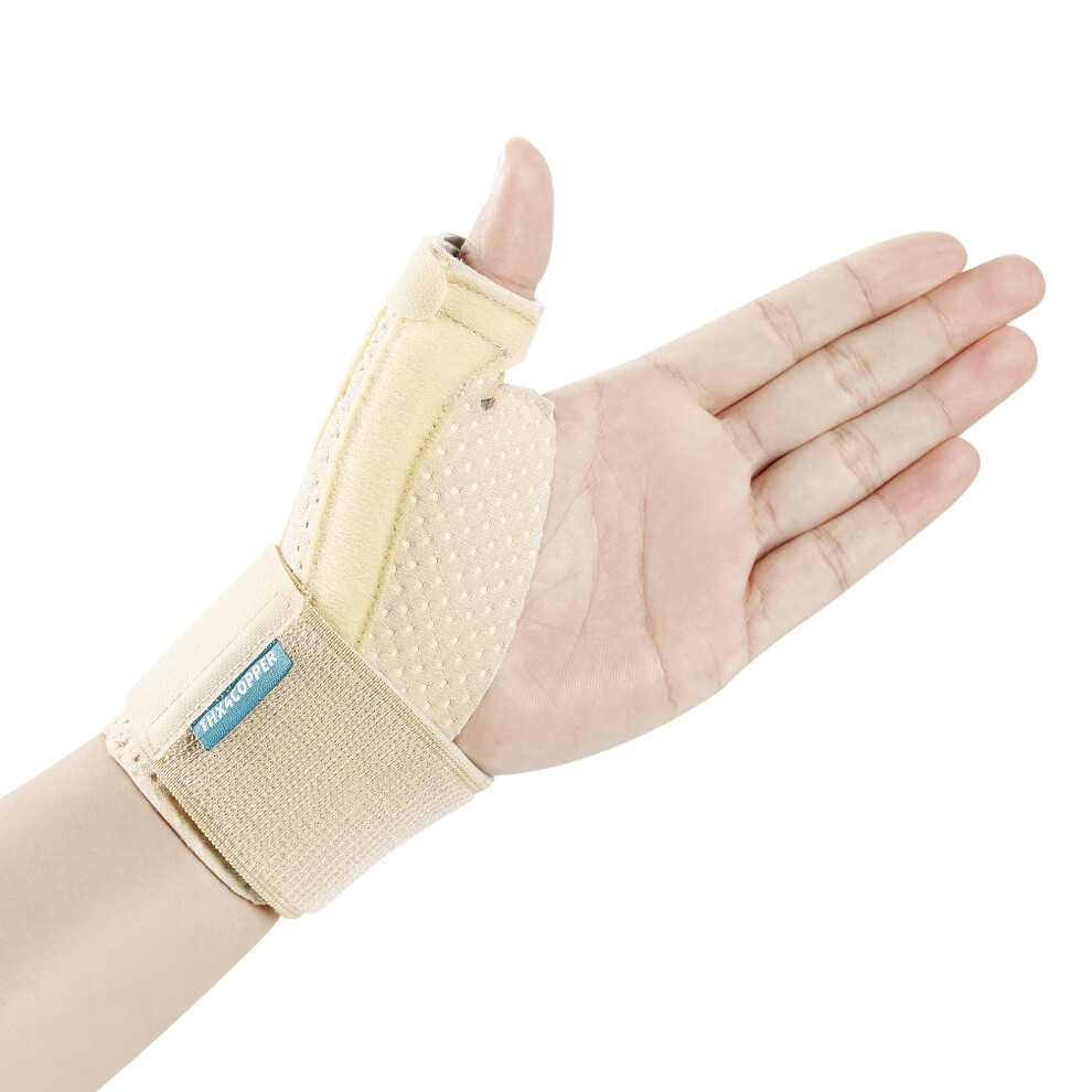 Thx4copper Thumb Brace & Wrist Stabilizer-Thumb Splint For Tendonitis,Sprains,Carpal Tunnel,Arthritis-Thumb Support Wrap For Trigger Finger