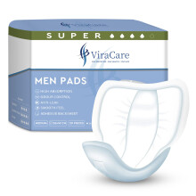 40 x Super Incontinence Pads Men | Adhesive Backsheet & High Absorption | Mens I