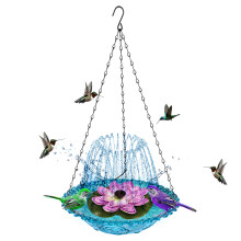 Hanging Solar Birdbath Water Pump