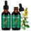 2 Pack Mullein Drops for Lungs, Mullein Leaf Extract with 1