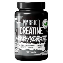 Warrior Creatine Monohydrate Tablets – 3000mg Per Serving – Supplement for Performance – Supports Muscle Growth – Unflavoured – Suitable for