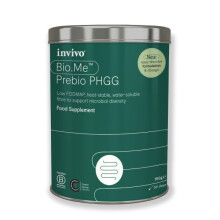 Bio.Me Prebio PHGG (150g Tin - 30 Day Supply) - Prebiotic Fibre Powder Supplement - Water Soluble Fibre to Support Microbial Bacteria Diversity in Th