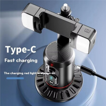 360 Rotatie Gimbal Stabilisator, Selfie Stick Statief Desktop Gezicht Tracking Gimbal voor Smartphone Live