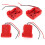 18V Akku-Adapterstation für Power Mount, Rot, ABS-Material 6