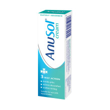 Anusol Haemorrhoids Treatment Cream - Proven Formula Shrinks Piles, Relieves Discomfort, Soothes Itching and Lubricates - 23 g