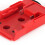 18V Akku-Adapterstation für Power Mount, Rot, ABS-Material 12